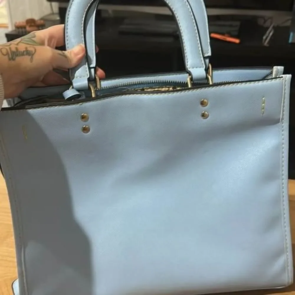 Blue Coach Bag